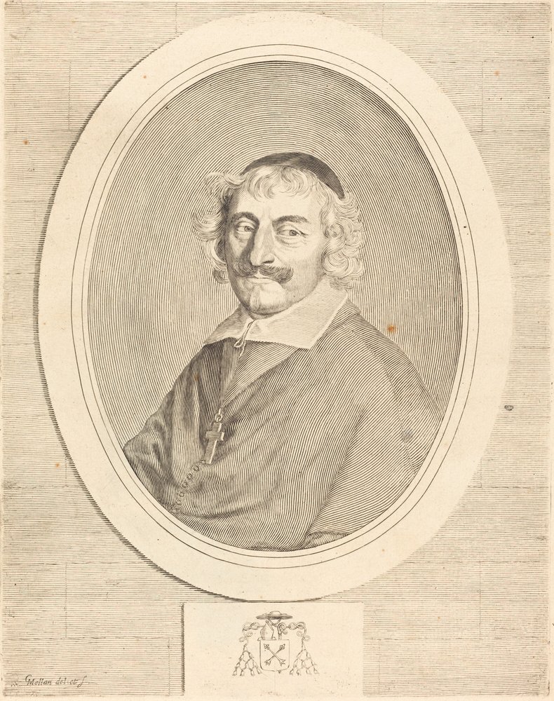 Alphonse III Delbene, Bischof von Orléans von Claude Mellan
