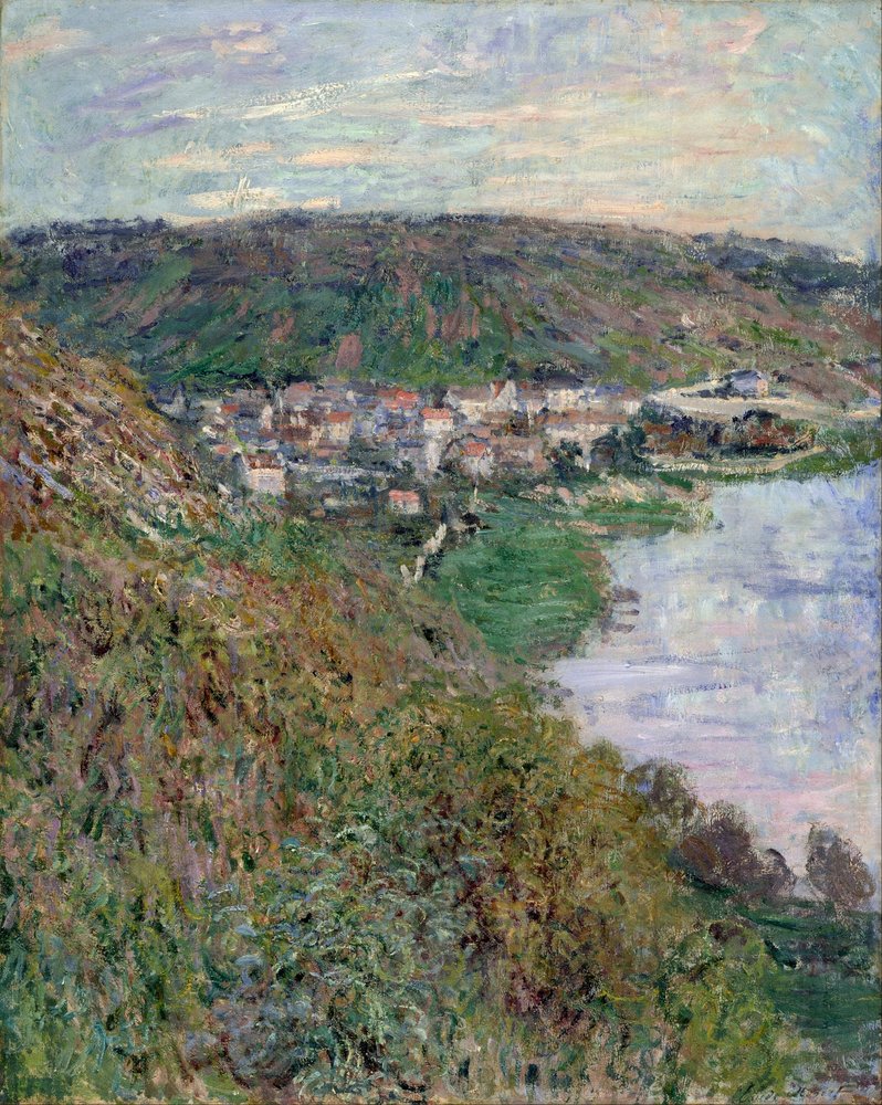 Ansicht von Vétheuil von Claude Monet