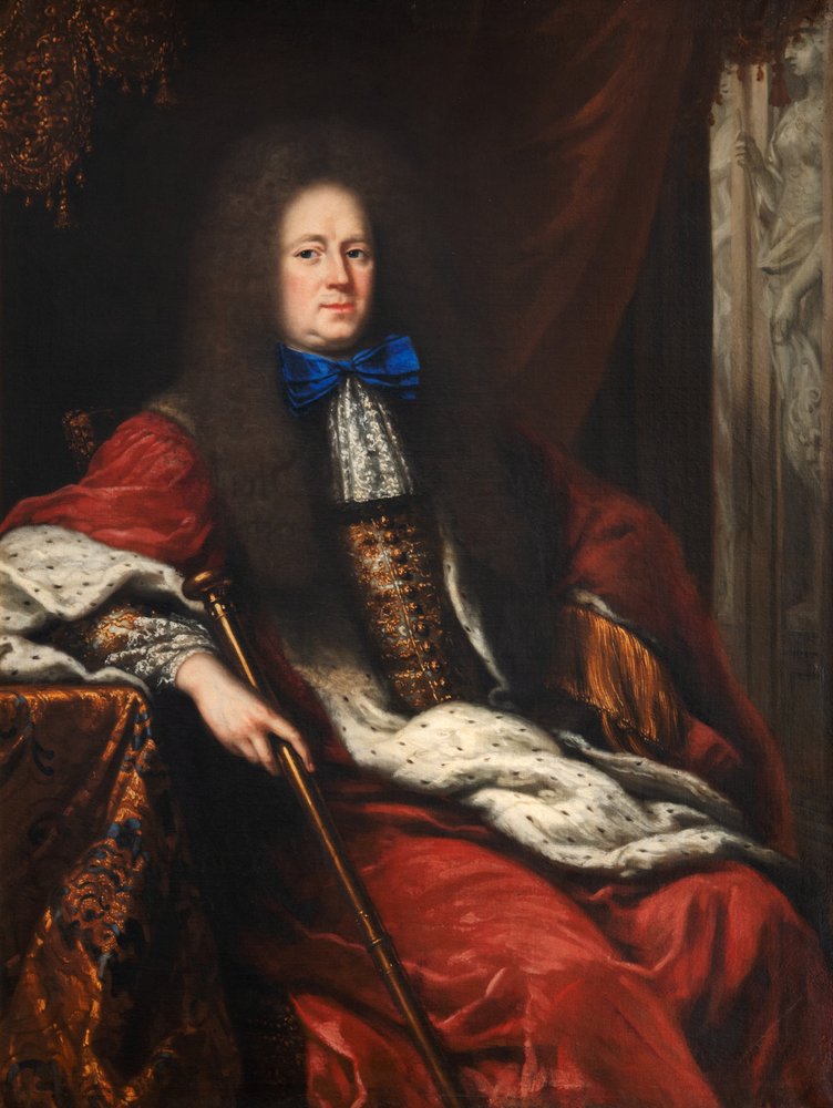 Johan Gabriel Stenbock (1640-1705), Graf und königlicher Rat, 1690 von David Klöcker Ehrenstrahl
