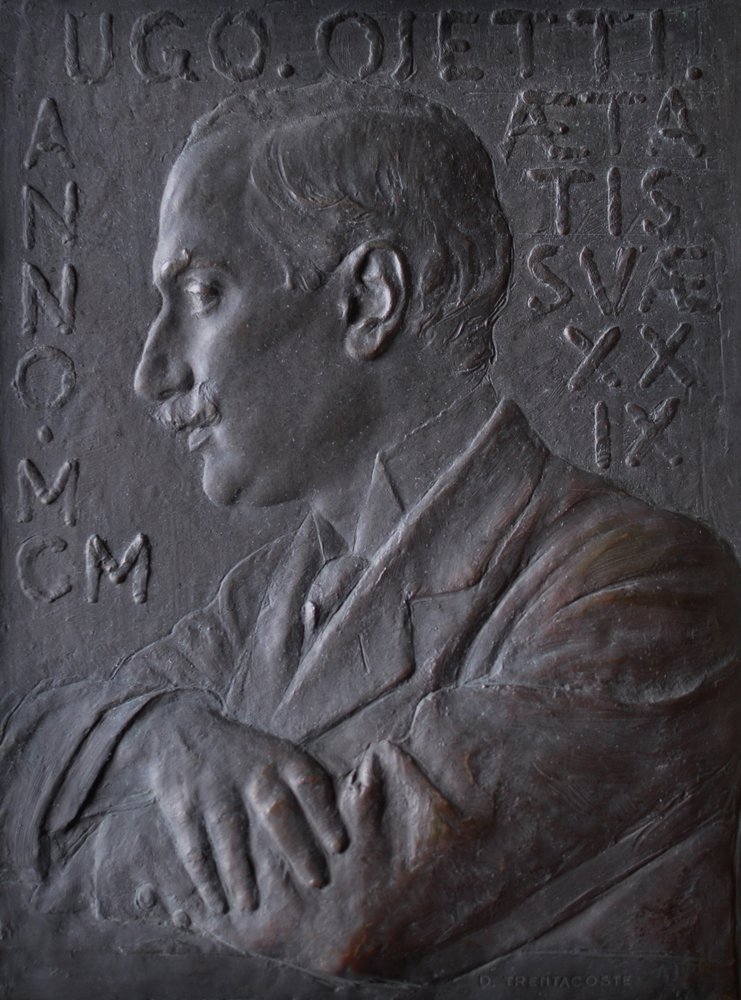 Porträt von Ugo Ojetti von Domenico Trentacoste