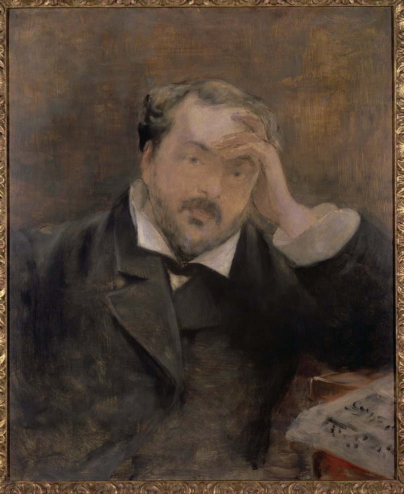 Porträt von Emmanuel Chabrier von Édouard Manet