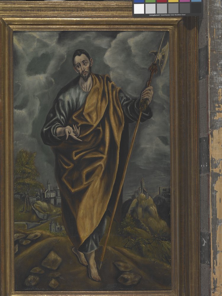 St. Judas Thaddäus oder St. Thomas von El (1541-1614) Greco