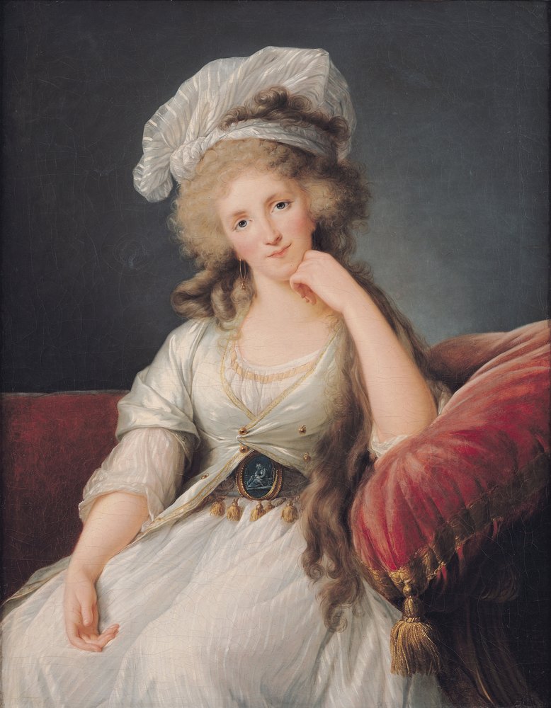 Louise-Marie Adelaide, Herzogin von Orleans von Elisabeth Louise Vigee-Lebrun
