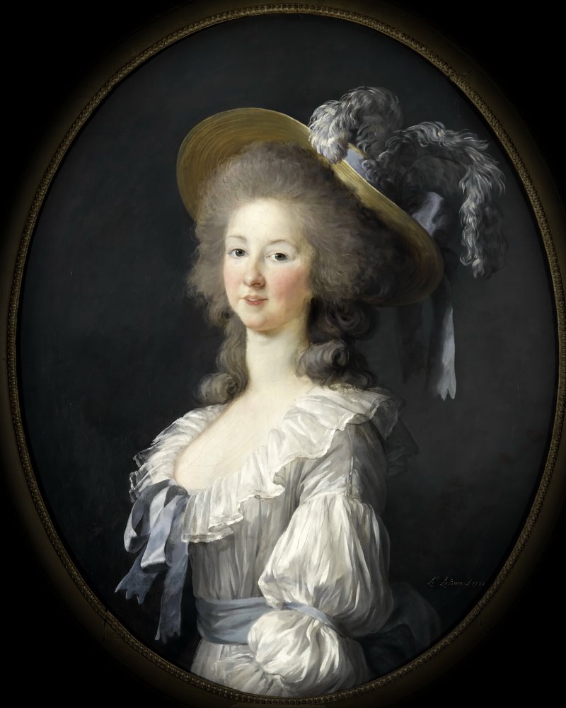 Porträt der Marie Louise von Savoyen 1749-1792, Prinzessin von Lamballe von Elisabeth Louise Vigee-Lebrun