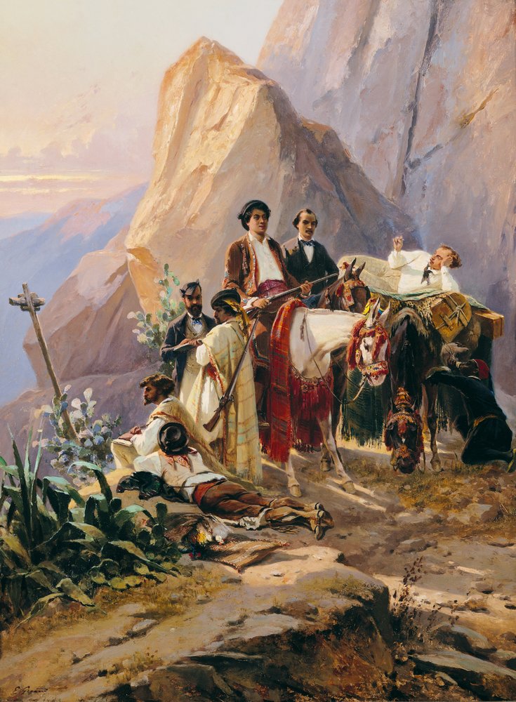 Reise von Paris nach Cadiz, 1846 von Pierre François Eugène Giraud