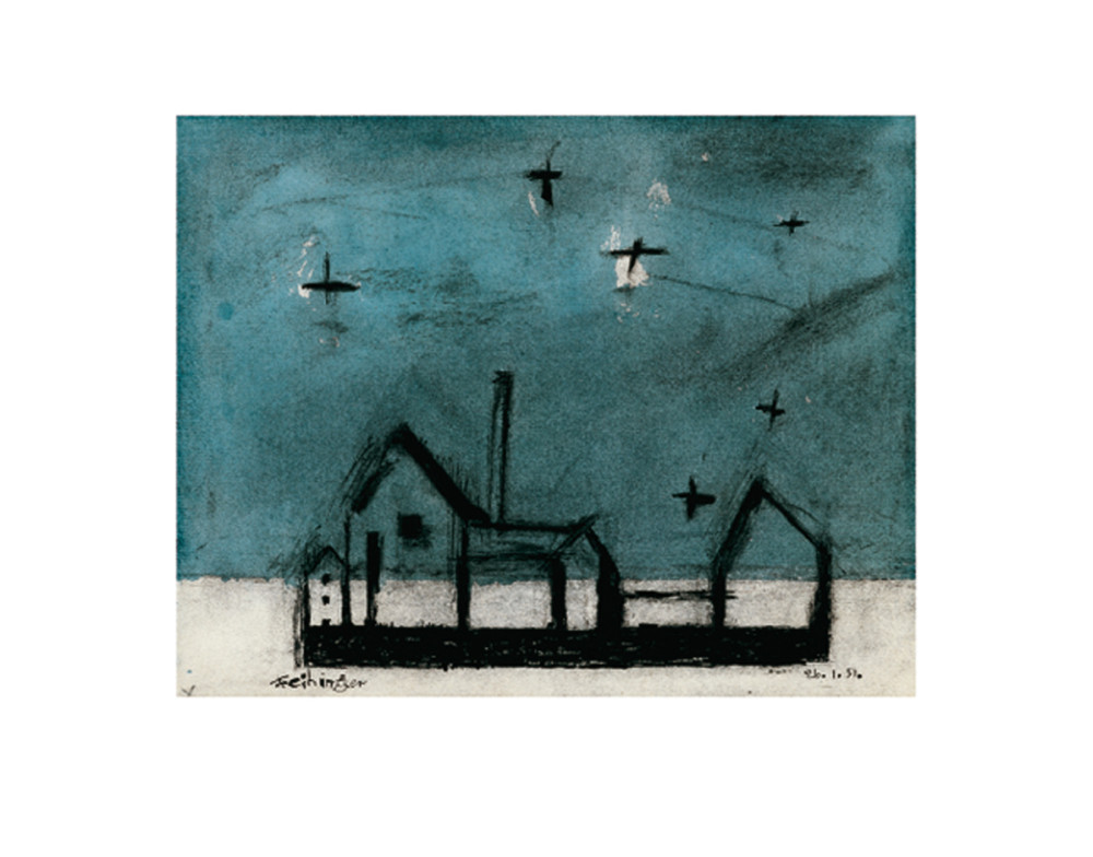 Nachtlandschaft von Feininger Lyonel