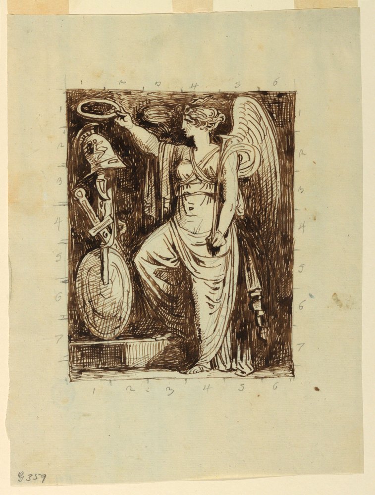 Zeichnung, Italien, 1805 von Felice Giani