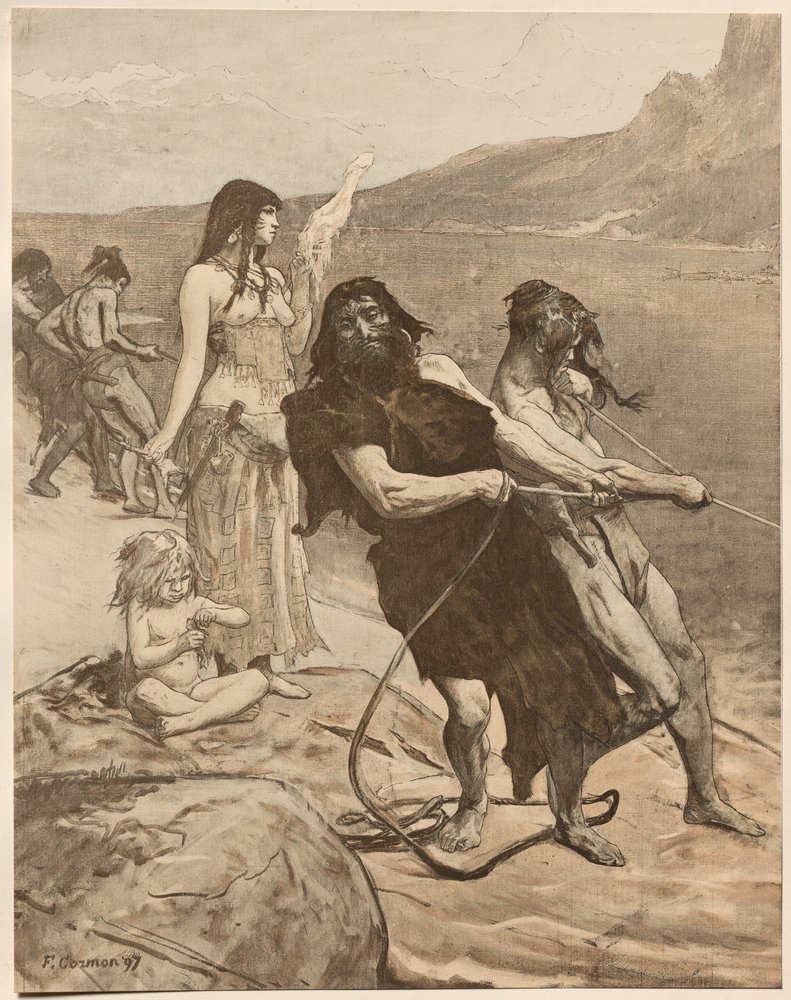 Cité Lacustre, 1897 von Fernand Cormon