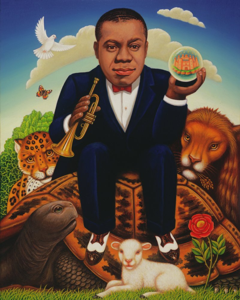 Es ist eine wundervolle Welt (Louis Armstrong) 2006 von Frances Broomfield