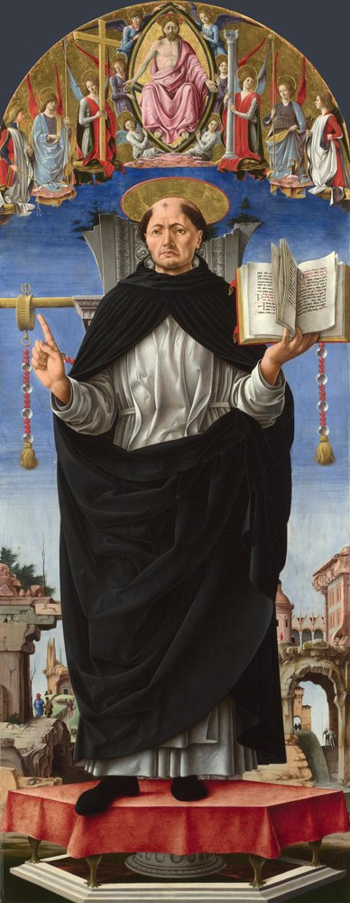 Der heilige Vinzenz Ferrer, ca. 1473-1475. von Francesco del Cossa