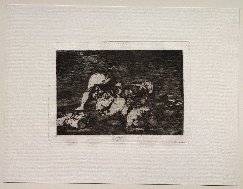 Die Schrecken des Krieges: Auch diese nicht von Francisco de Goya