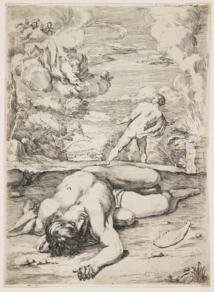 Der Tod Abels, späte 1630er-frühe 1640er von Francois Perrier
