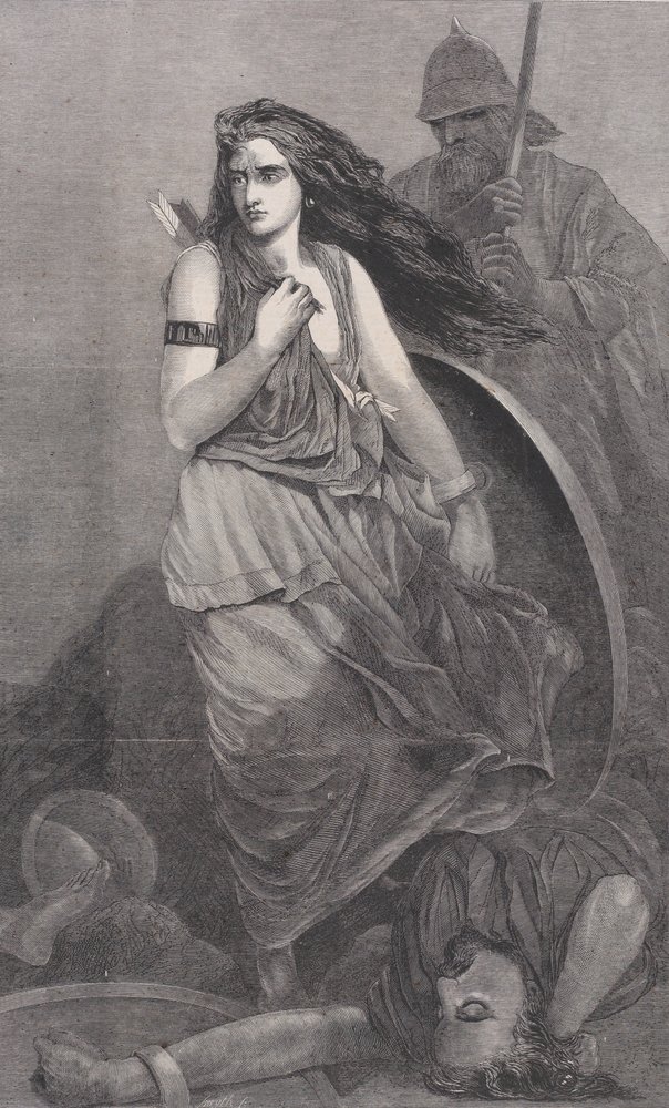 Dar-Thula, aus Illustrated London News, 27. Juli 1861 von Frederick James Smyth