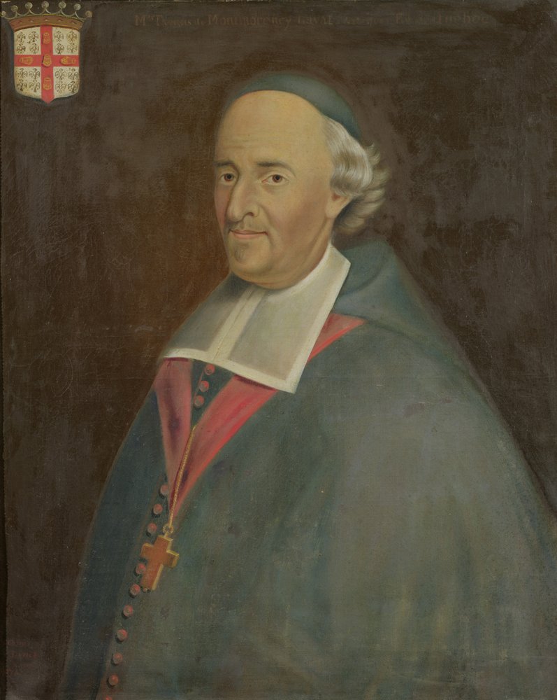 Monseigneur de Montmorency-Laval (1623-1708) Bischof von Kanada von French School