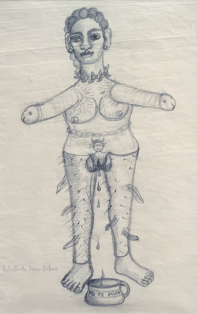 Porträt von Irene Bohus von Frida Kahlo