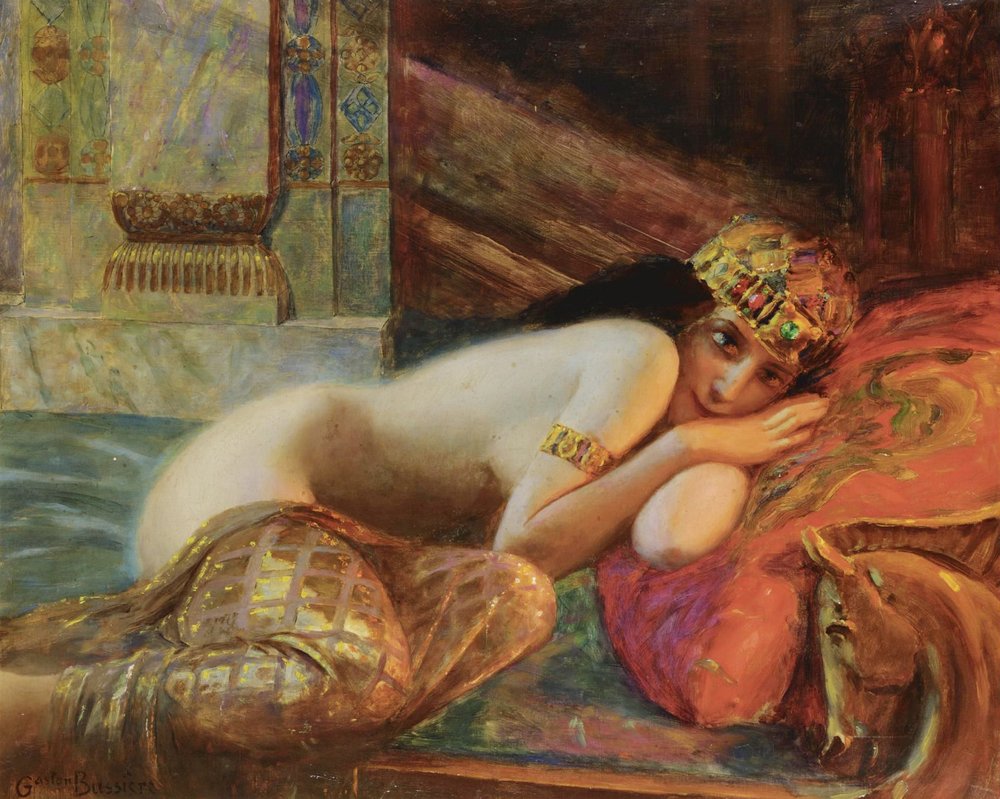 Orientalische Schönheit von Gaston Bussiere
