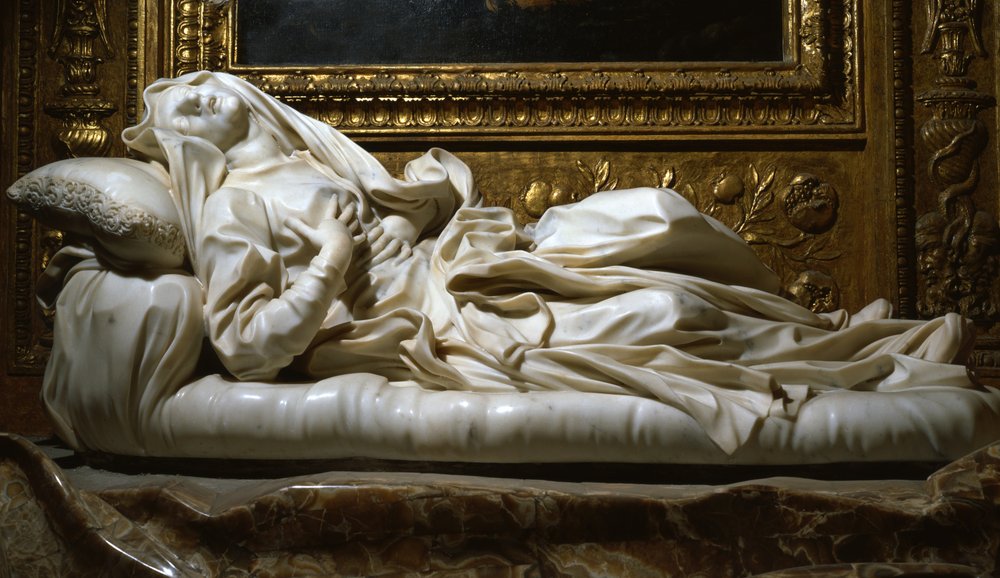 Die selige Ludovica Albertoni, 1674 von Gian Lorenzo Bernini