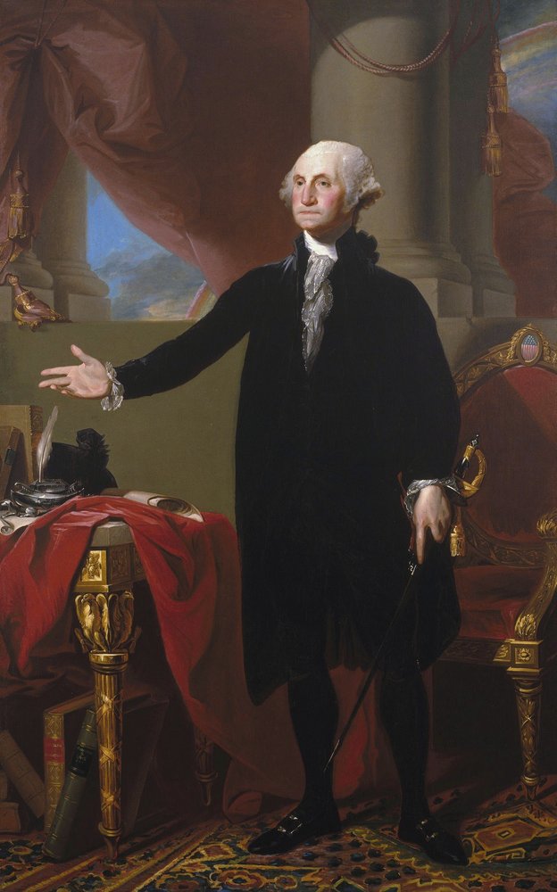 George Washington von Gilbert Stuart