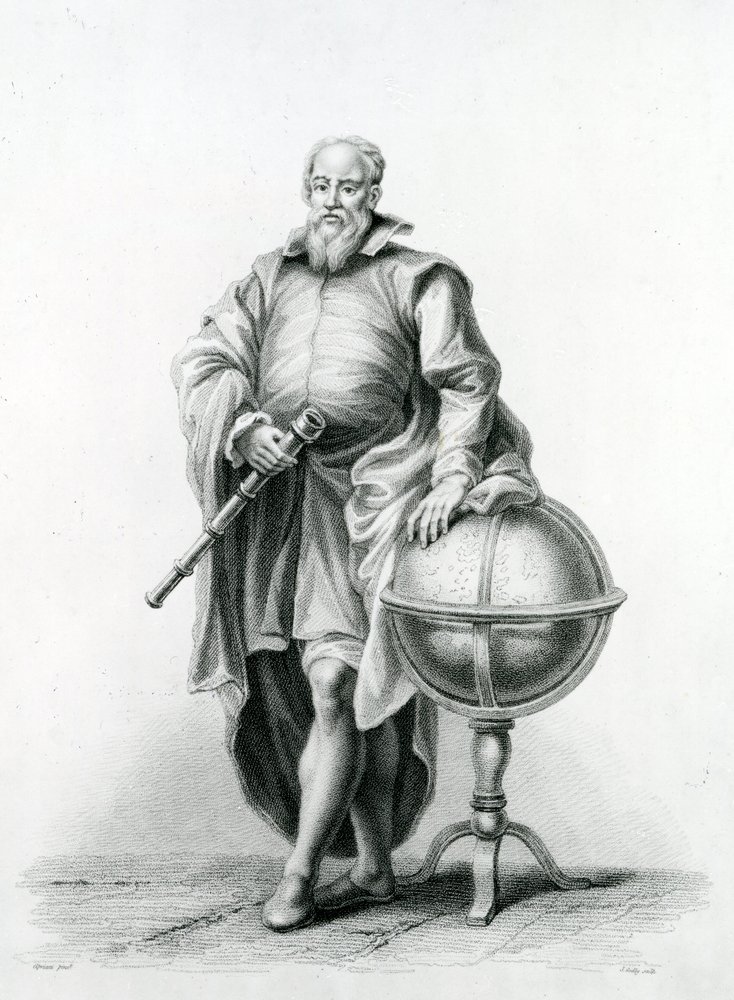 Porträt von Galileo Galilei (1564-1642), 1815 von Giovanni Battista Cipriani