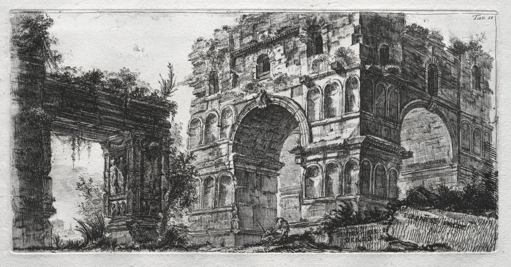 Tempio di Diana von Giovanni-Battista Piranesi