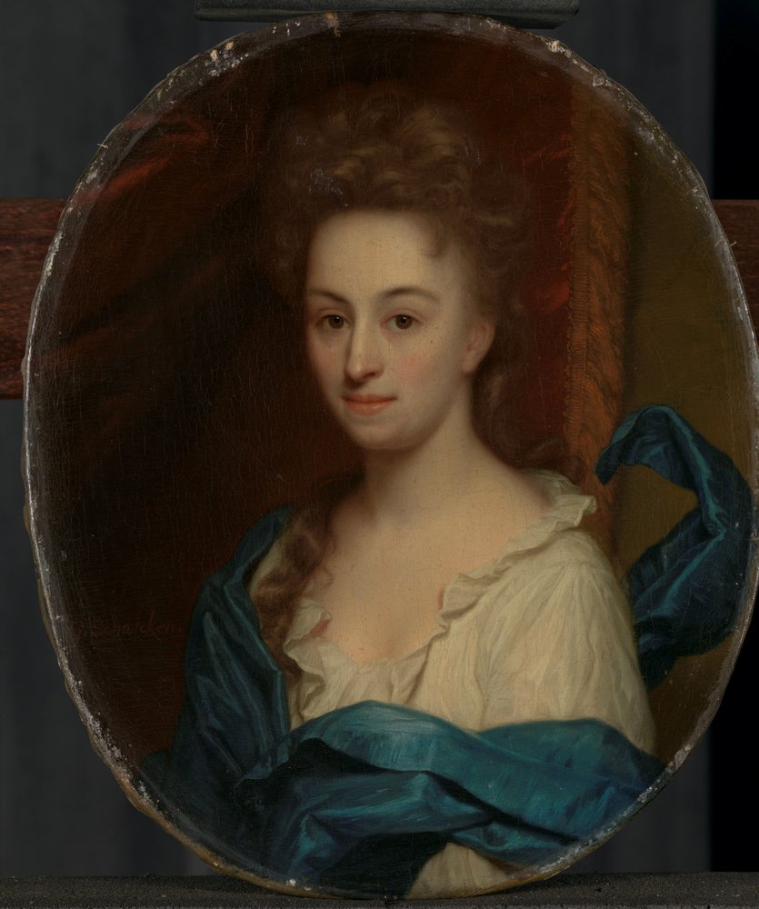 Porträt von Josina Clara van Citters (1671-1753), Tochter von Josina Parduyn von Godfried Schalcken
