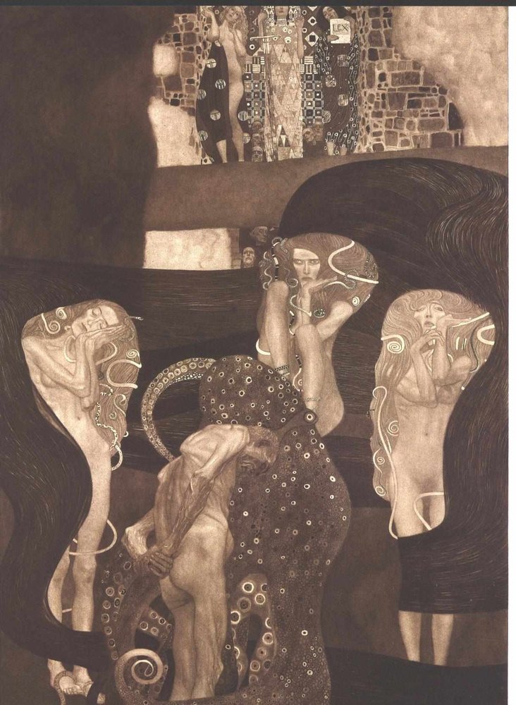 Jurisprudenz - 1945 zerstört von Gustav Klimt