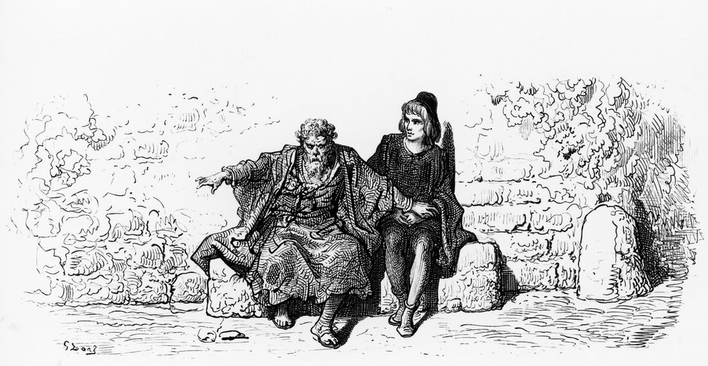 Der alte Seemann mit dem Hochzeitsgast, erste Seite von 