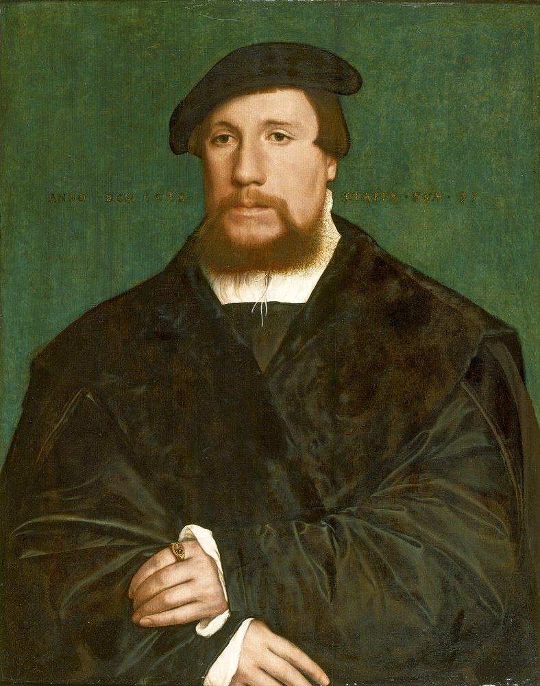 Porträt eines Hansekaufmanns, 1538 von Hans Holbein der Jüngere