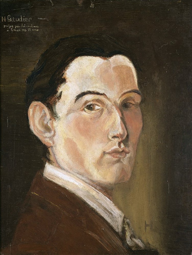 Selbstporträt von Henri Gaudier-Brzeska