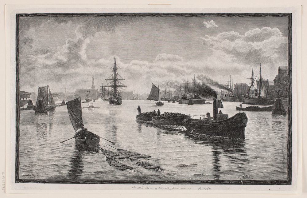 Hafen von Kopenhagen von Henrik Bornemann