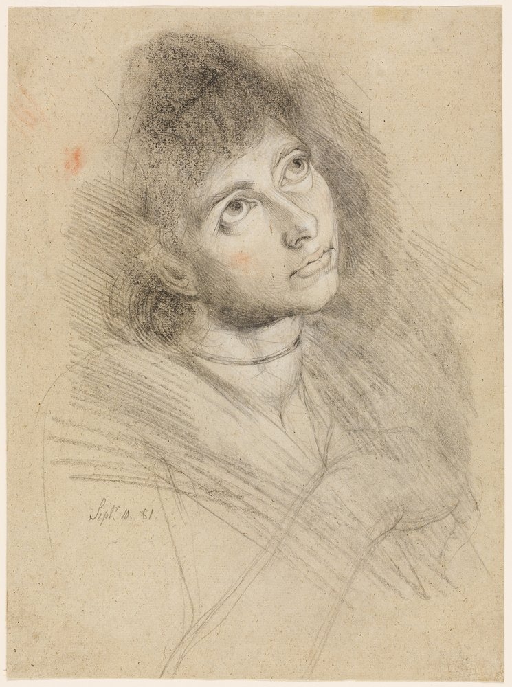 Porträt einer Frau (Martha Hess) von Henry (1741-1825) Fuseli