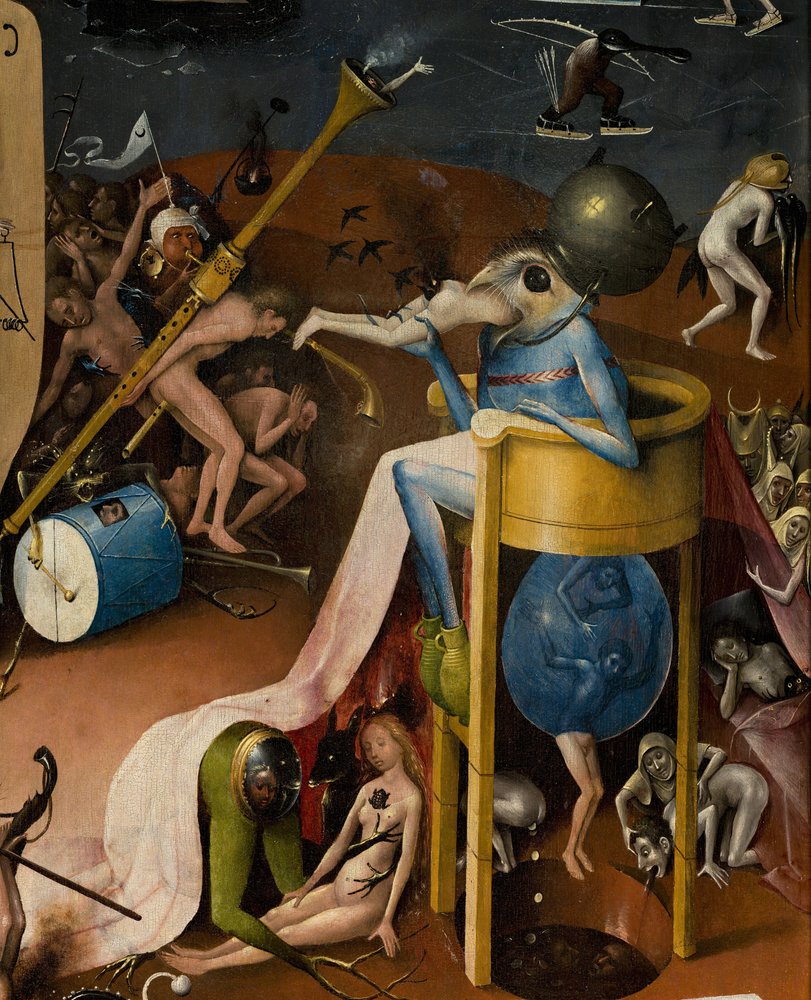 Hieronymus Bosch 'Der Garten Der Lüste' Kunstdruck - 60x40 Cm, Detailreich & Farbintensiv Von 1art1
