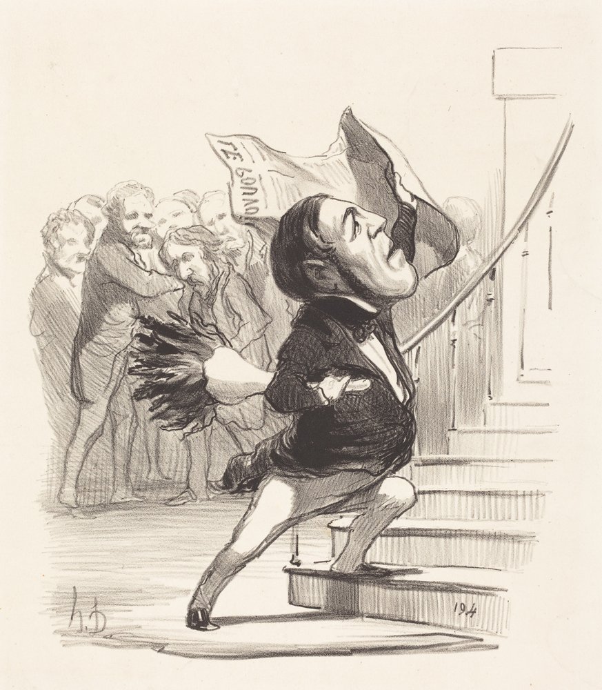 A. Granier de Cassagnac von Honoré Daumier