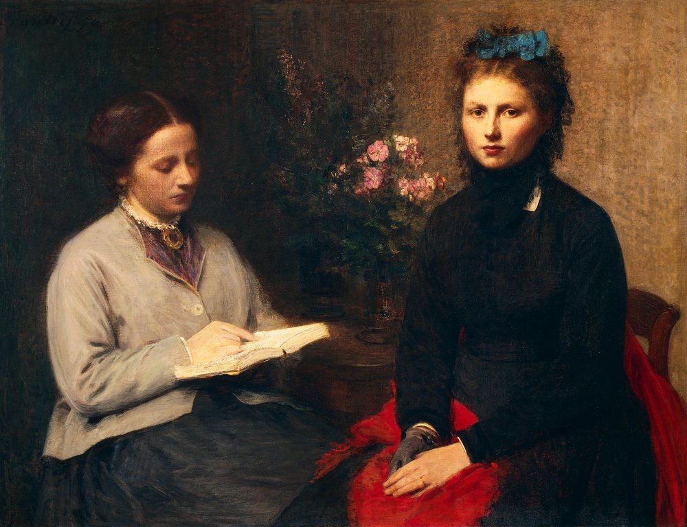 Lesen von Ignace Henri Jean Fantin-Latour