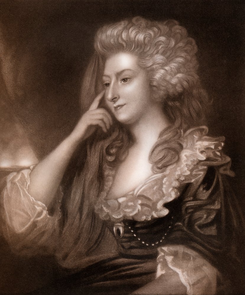 Mrs Fitzherbert, 1913 von J Scott