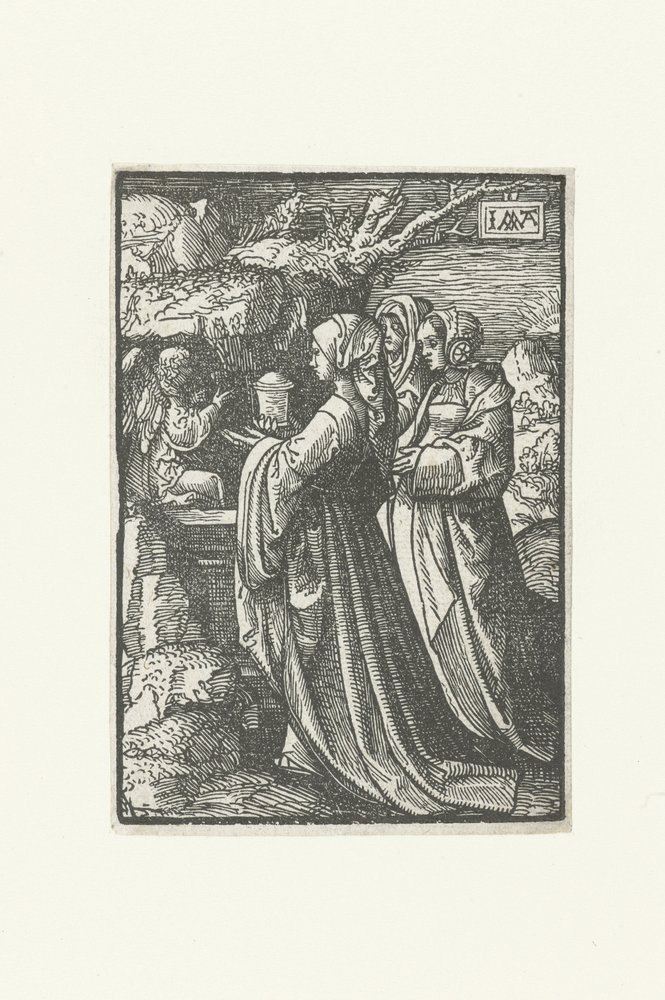 Die drei Marien am leeren Grab