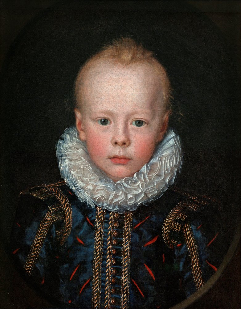Kinderporträt eines Prinzen von Jacob van der (fl.1610-29) Doordt