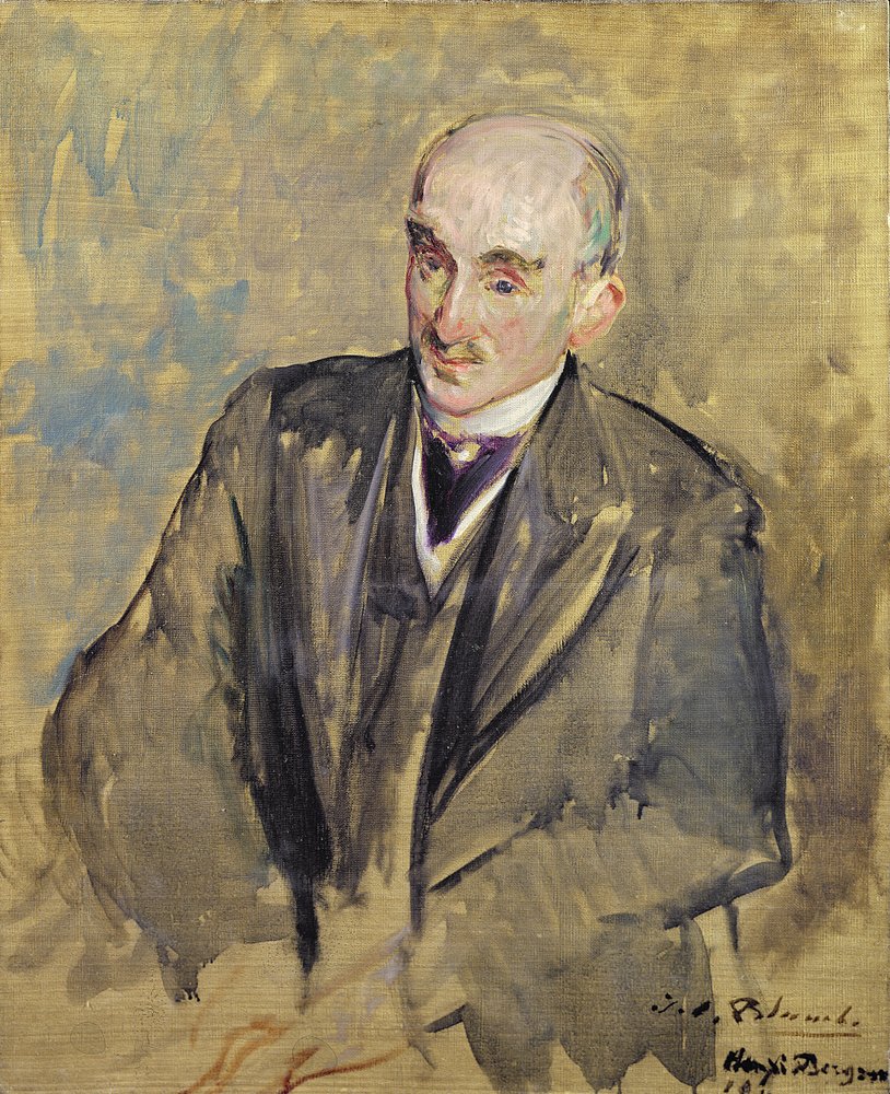 Studie für ein Porträt von Henri Bergson (1859-1941), 1911 von Jacques-Emile Blanche