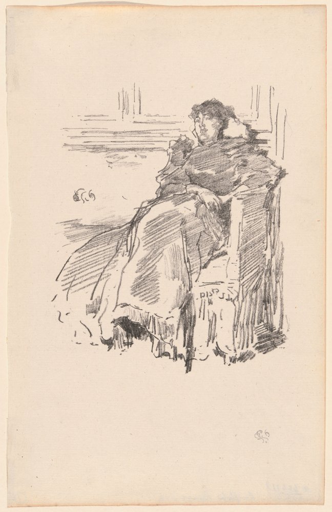Das Rote Kleid von James McNeill Whistler