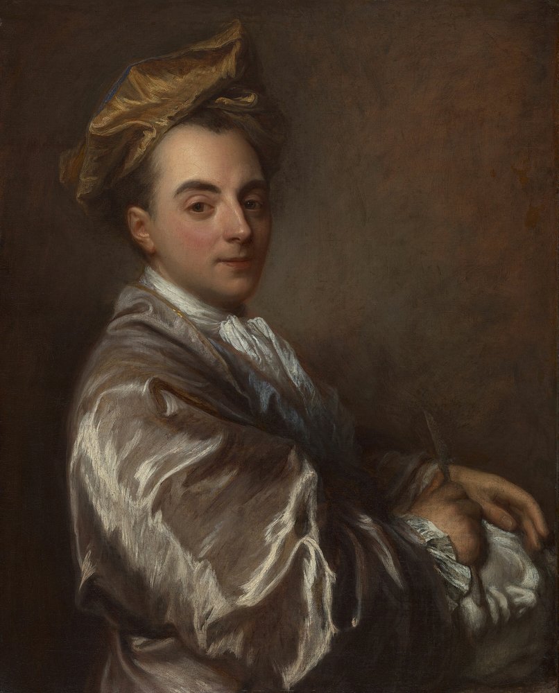 Porträt eines Bildhauers, 1700-1710 von Jean-Baptiste Santerre