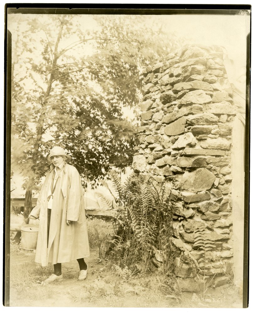 Mrs Jane Deeter Rippin, Direktorin der Girl Scouts im Camp Andrea, Briarcliff, NY von Jessie Tarbox Beals