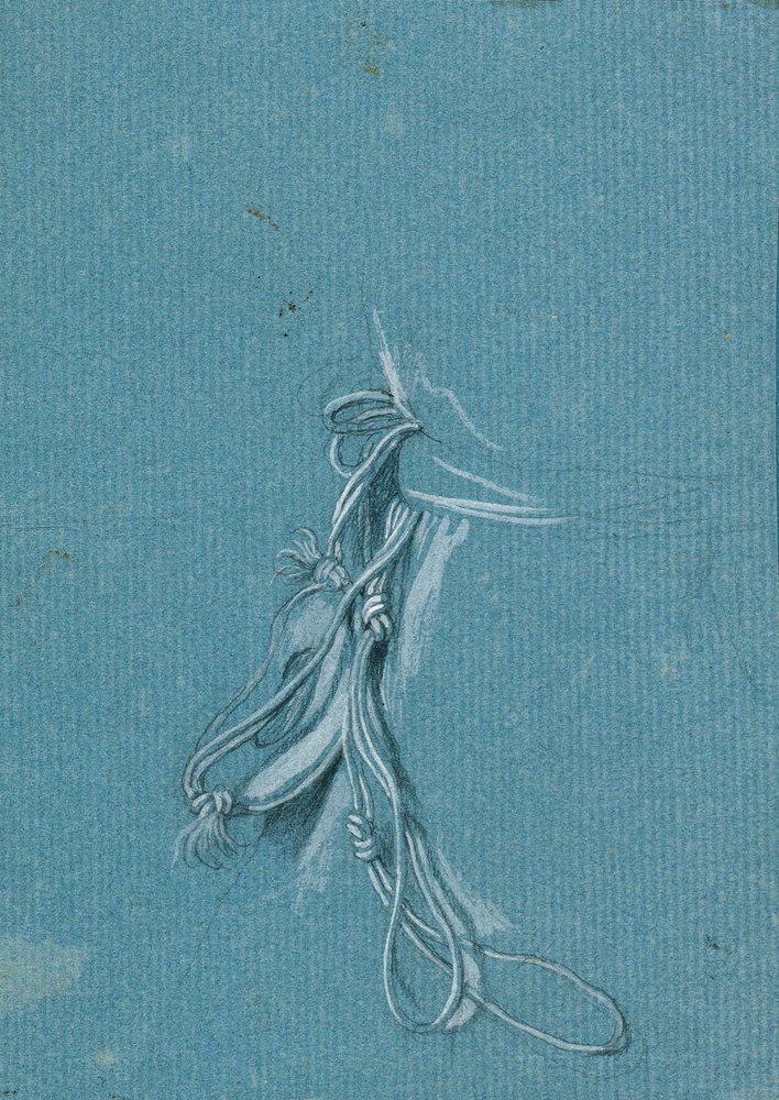 Schlingen zu "David mit dem Haupt Goliaths" von Johann Peter Krafft