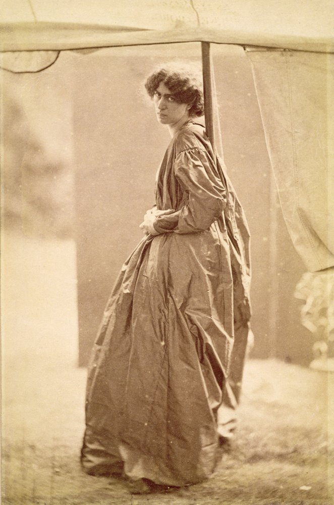 Porträt von Jane Morris (1839-1914), 1865 von John R. Parsons