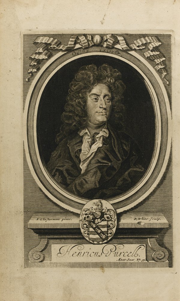 Porträt des Komponisten Henry Purcell 1659-1695, 1702 von John Closterman