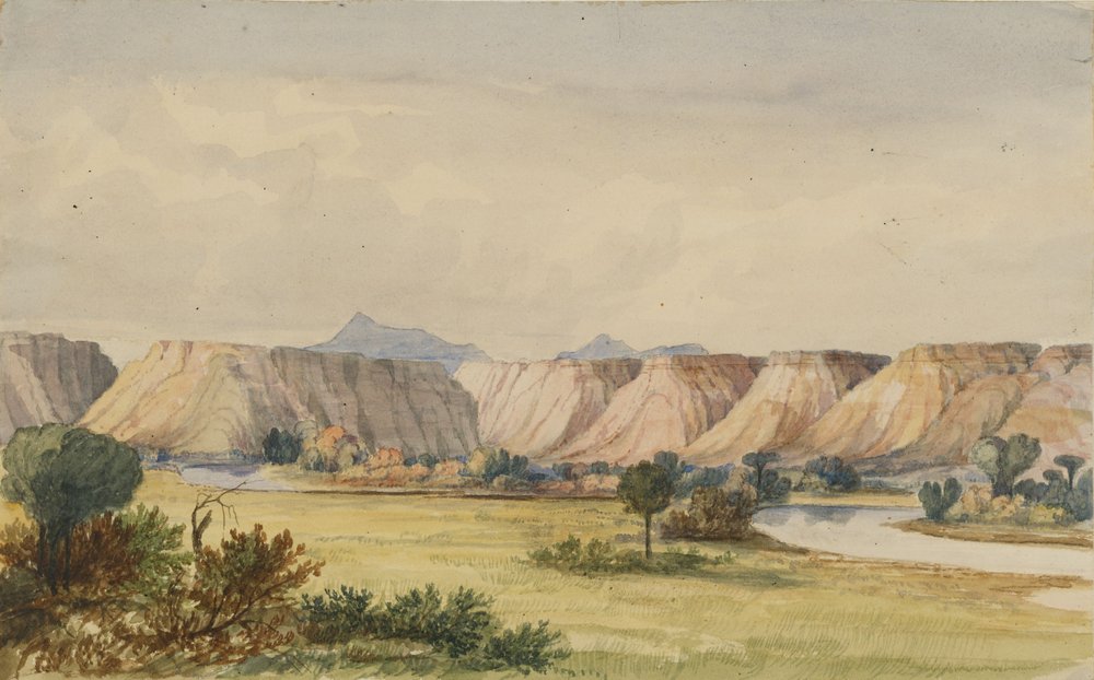 Teton Valley von John Mix Stanley
