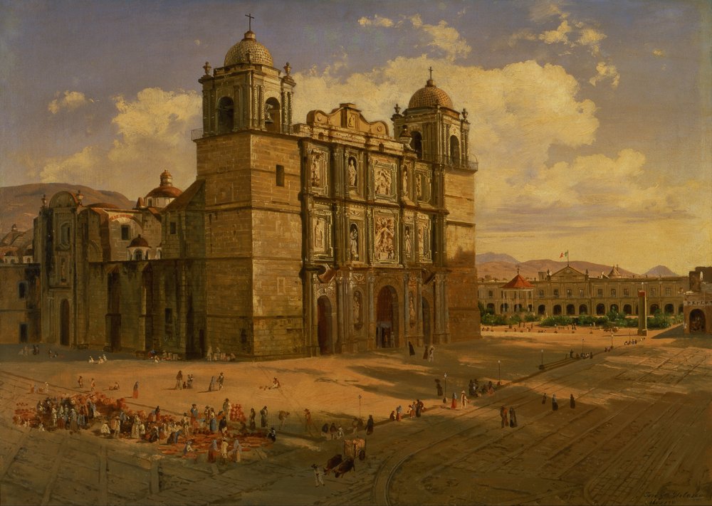 Kathedrale von Oaxaca von José Marí Velasco