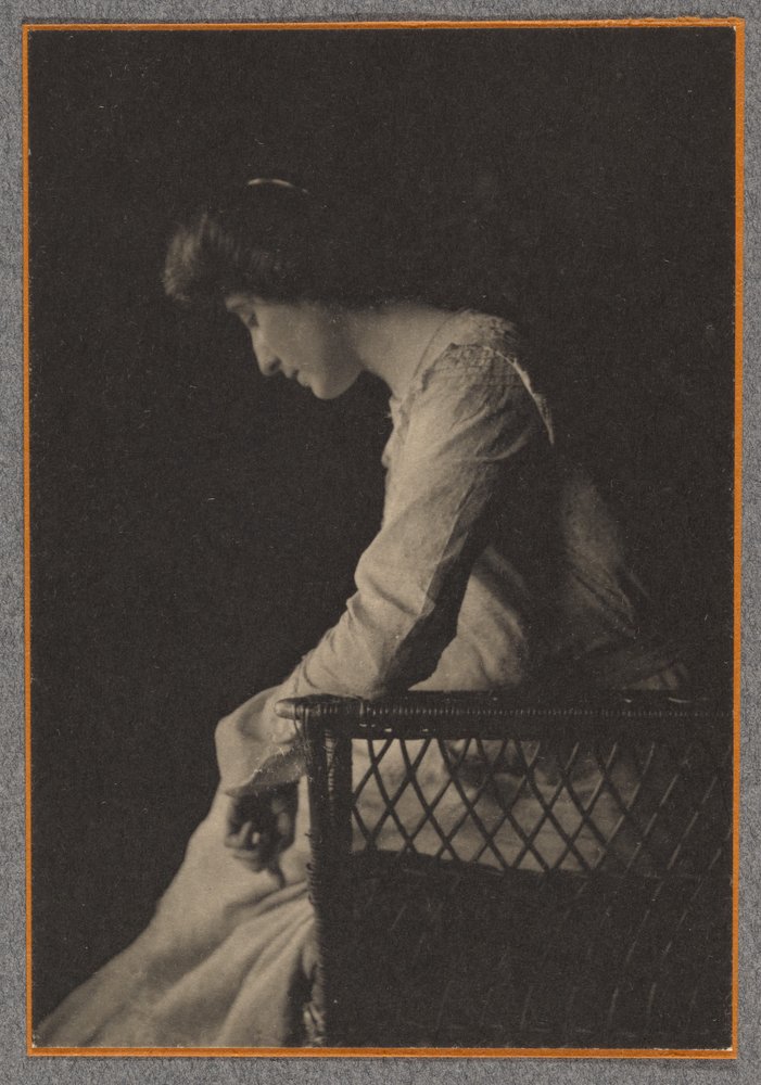 Porträt von Mercedes de Cordoba von Joseph Turner Keiley