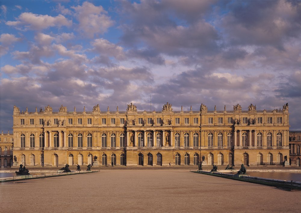 Die Gartenfassade des zentralen Körpers des Schlosses, 1668-84 von Louis Le Vau