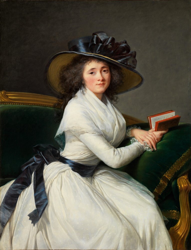 Porträt von Marie-Charlotte Bontemps (1762-1848), Comtesse de La Châtre von Elisabeth Louise Vigee-Lebrun