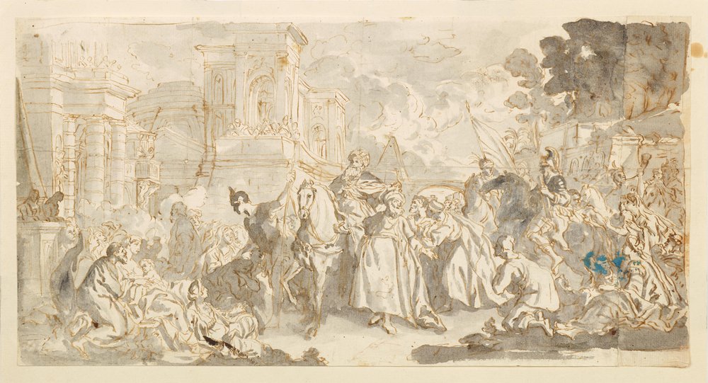 Versuchung des Mordechai (?) von Luca Giordano